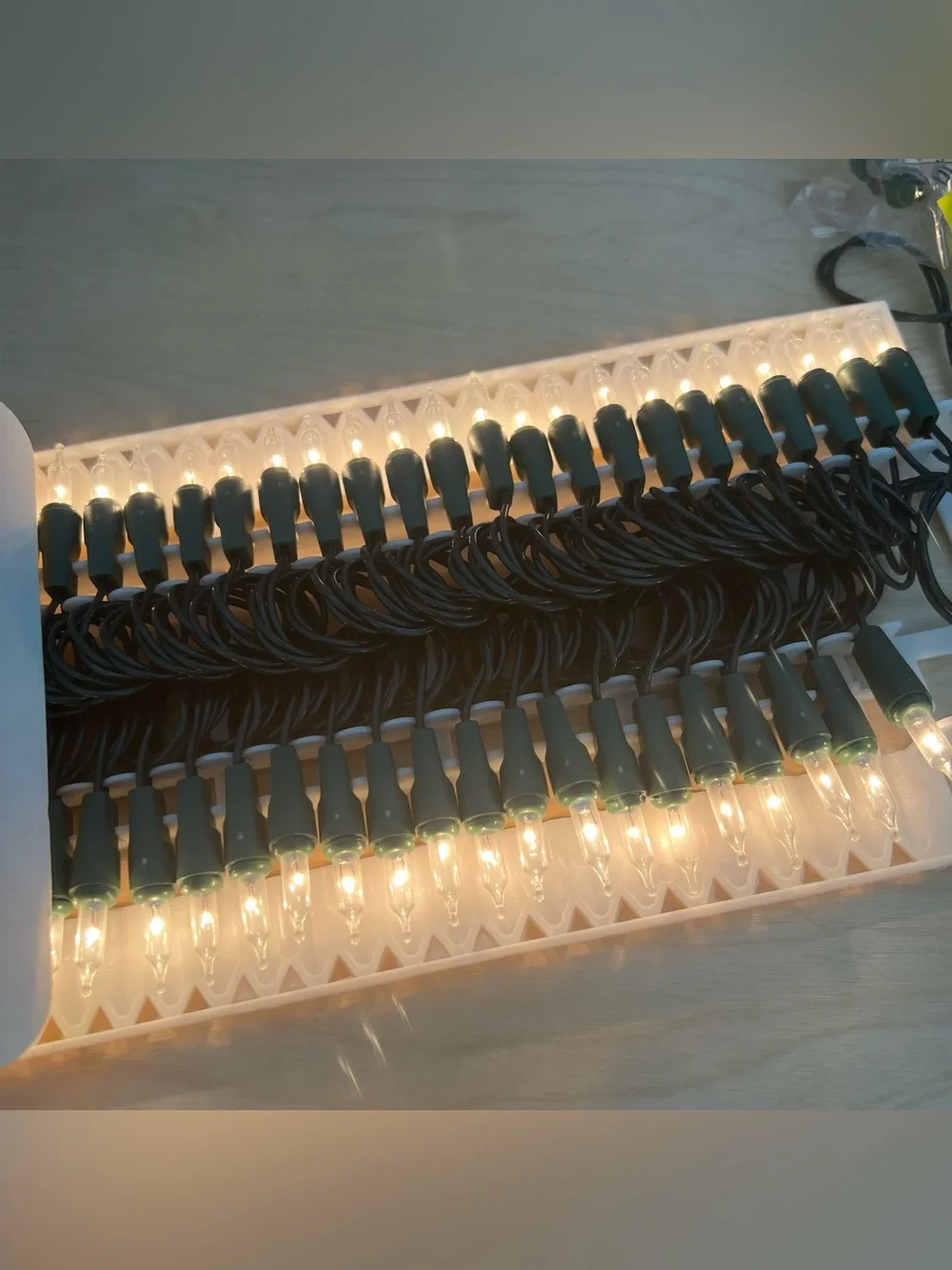 Vintage GE Merry Midget 50 Clear Bulb Light Set